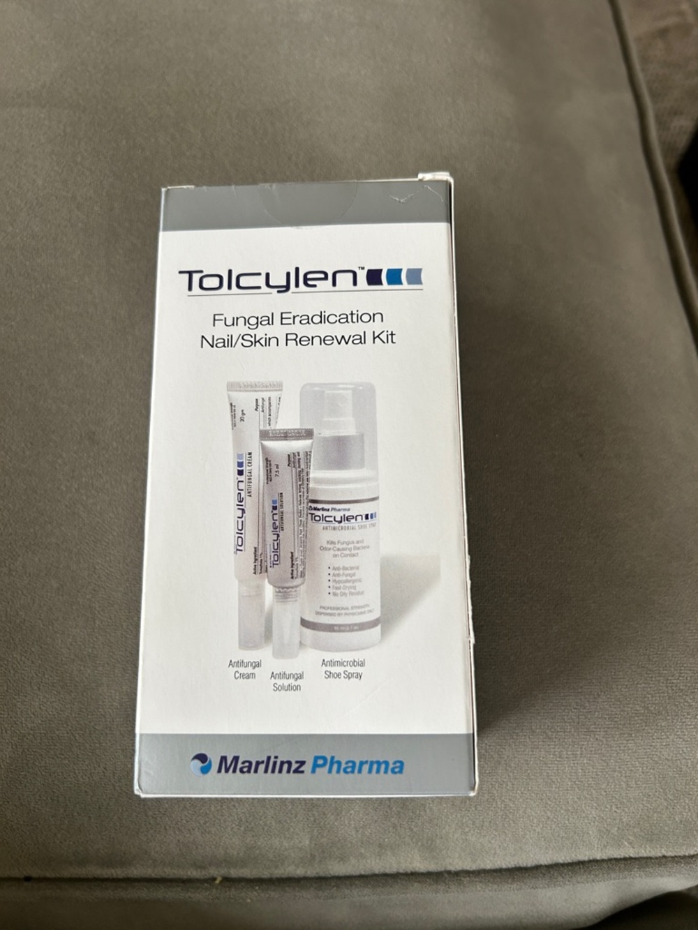 Tolcylen Fungal Eradication Nail & Skin Renewal Kit - White